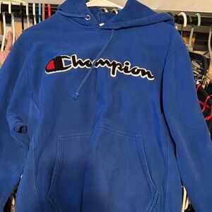 Champion Royal Blue Pullover Hoodie